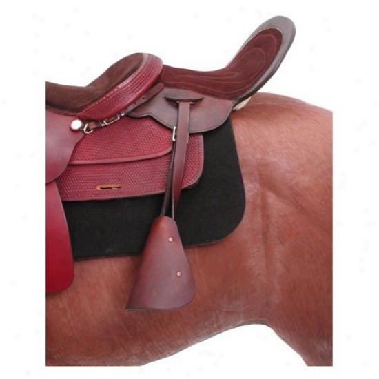 Royal King Leather Childs Tandem Saddle With Bars And Stirrups