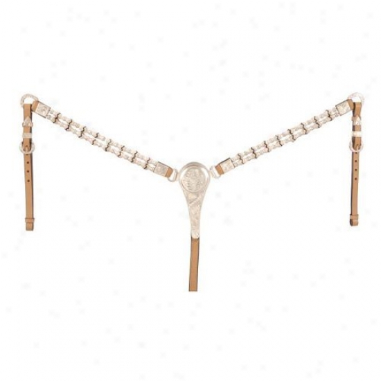 Royal King Rawhide/ferruled Show Breast Collar