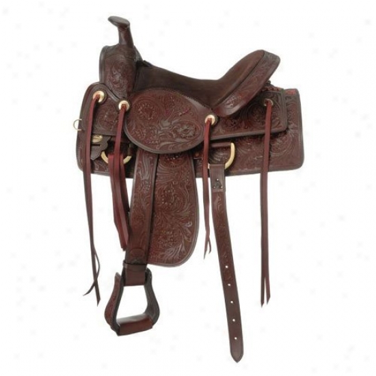 Silver Royal Clayton Ranch And Trail Saddle