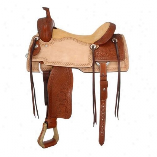 Siover Royal Coyote Cutter Saddle