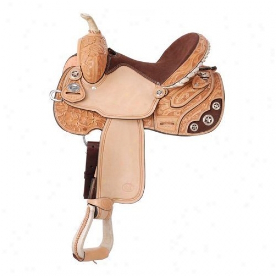 Silver Royal Lamar All Around Barrel Saddle