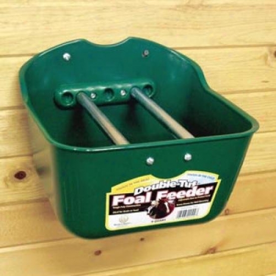 Teisupply 106830 Double Tuf 9-qt. Foal Feeder