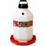 Miller Manufacturing 7 Gal Red Plastic Pouktry Waterer