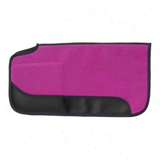Tough-1 Air Flow Shock Absorber Pvc Built-up Saddle Pad