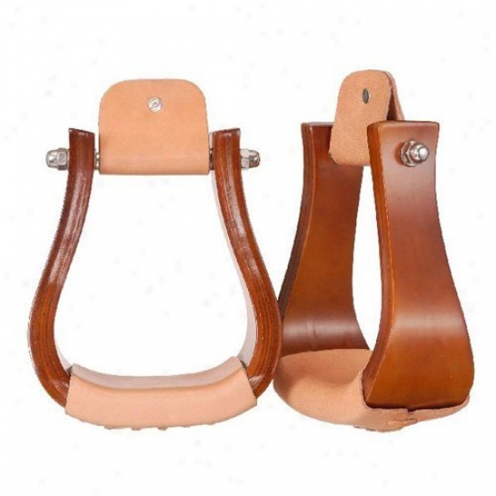 Tough-1 Hardwood Bell Stirrups