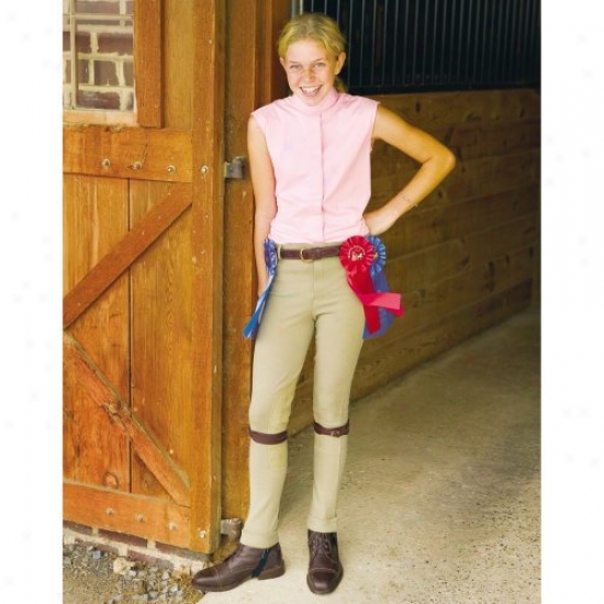 Tuffrider Childrens Cotton Lowrise Pull Attached Jods
