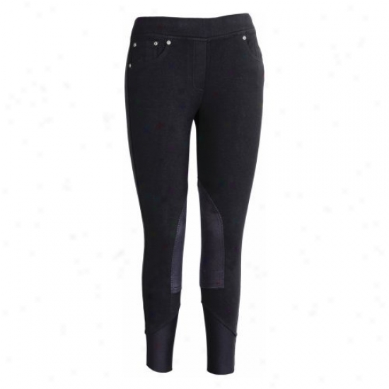 Tuffrider Ladies Newbury Pull On Jeans