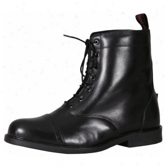Tuffrider Mens Barouque Lace Up Laced Paddock Boots