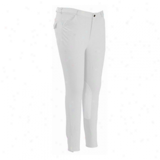 Tuffrider Mens Patrol Knee Patch Long Breeches