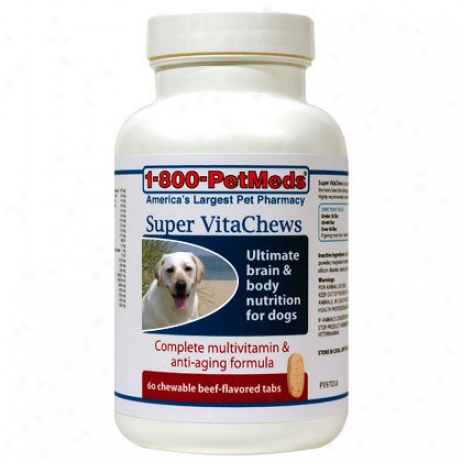 1-800-petmeds Super Vitachews For Dogs 240 Chewable Tablets