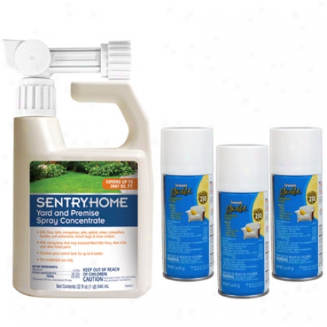 1 Yard Spray & 1 Fogger Box