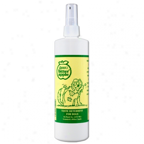 Distressing Apple Taste Deterrent For Dogs 16 Oz Spray