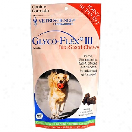 Glyco-flex Iii Soft Chews For Dogs 120ct