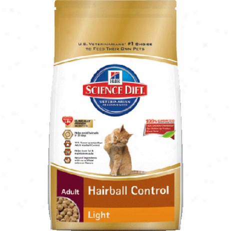 Hill's Science Diet Adult Hairball Direct Light Thirsty Cat Food
