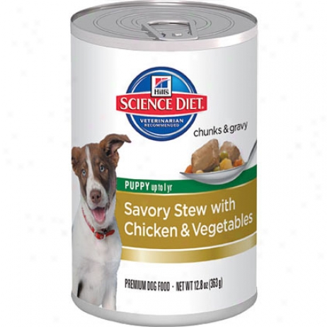 Hill's Science Diet Savory Stew Canned Puppy Food