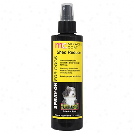 Miracle Coat Spray On Shed Reduer For Dogs 7oz