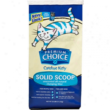 Annual rate  Choice Unscented Scoopable Cat Litter