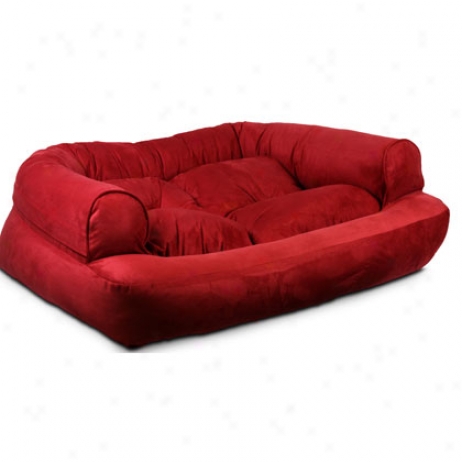 Snoozer Overstuffed Luxury Pet Sofa In Microsuede