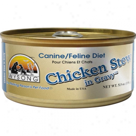 Wysong Chicken Stew In Gravy Canned Pet Food