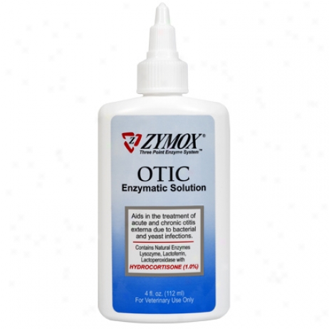 Zymox Otic With Hydrocortisone 4 Oz Bottle
