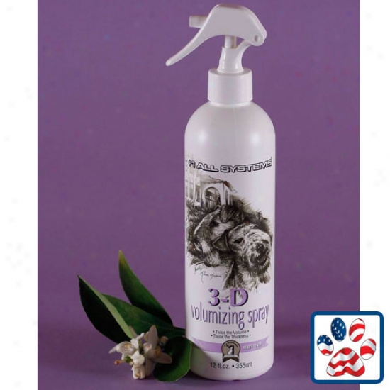 1 All Systems 3-d Volumizing Spray, 12oz