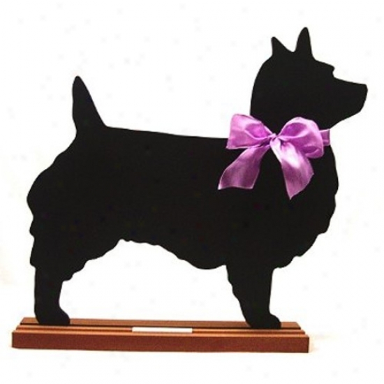 Australian Terrier Blackboard - Table  Model