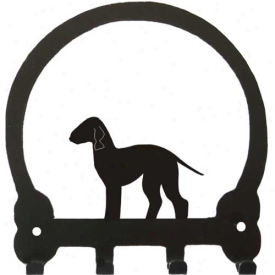 Bedlington Terrier Key Rack By Sweeney Extended elevation