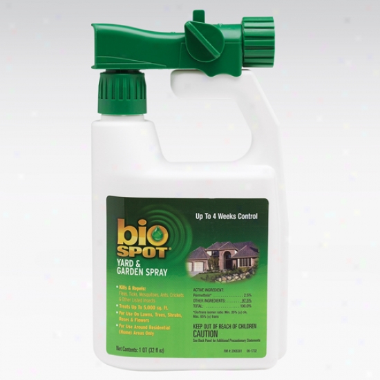 Bio Spot Yard And Garden Spray, 32 Ounces