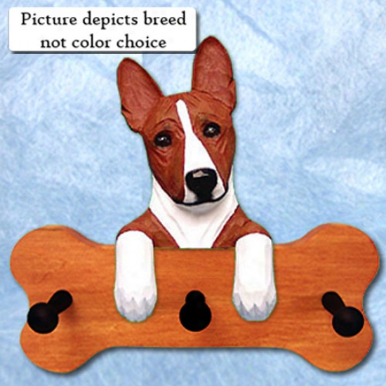 Dismal And White Basenji Bone Hang Up Maple Finish