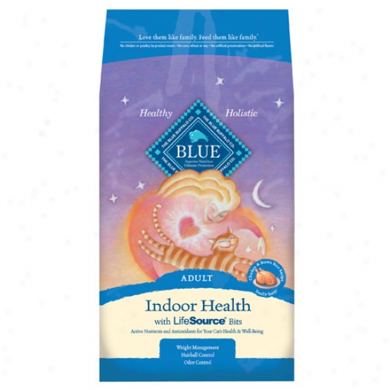 Blue Buffalo Spa Selected Adult Indoor Chicken And Brown Rice Cat Food - 3lb