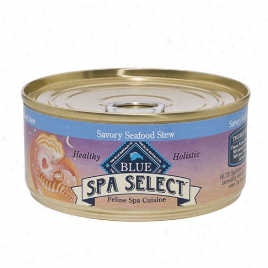 Blue Buffalo Spa Select Seafood Stew Cat Food Can 5.5oz Case Of 24 Cans