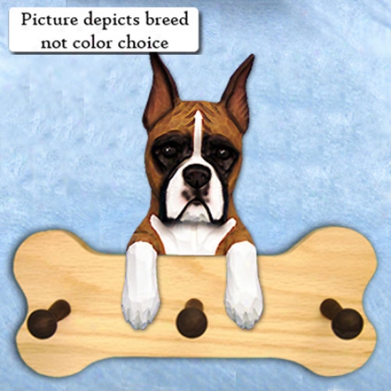 Brindle Boxer Bone Han gUp Affectionate Oak