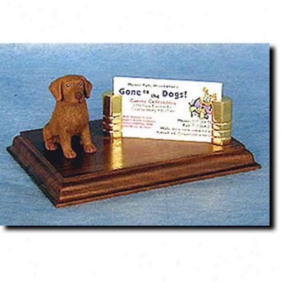 Chesapeake Bay Retriever Business Card Holder