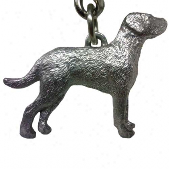 Chesapeeake Bay Retriever George Harris Pewter Keychain