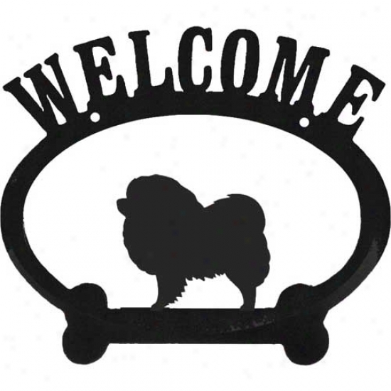 Chow Chow Megal Welcome Sign