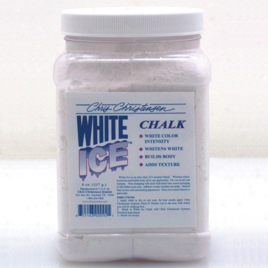 Chris Christensen White Ice Chalk 8oz