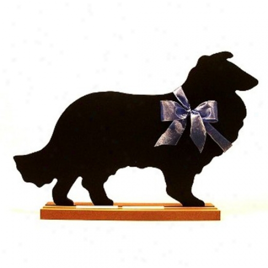 Collie Blackboard  -Table  Model