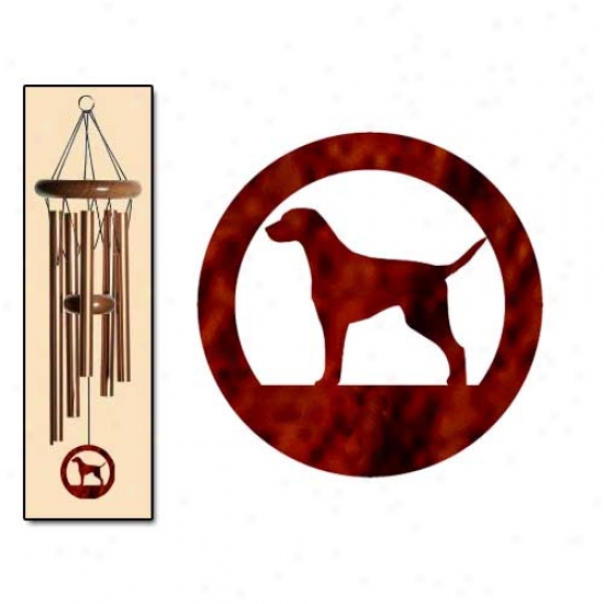 Dalmatian Wind Chimes Small Bronze