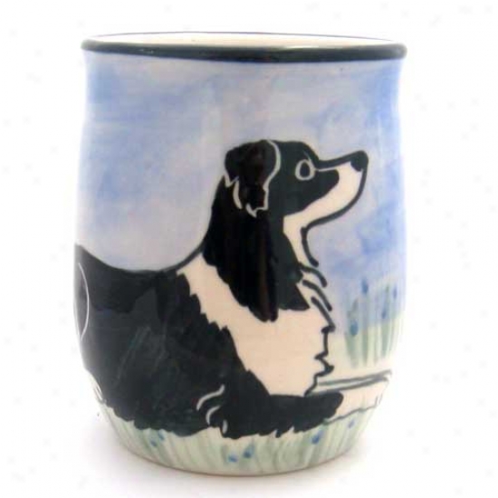 Deluxe Put a ~ upon Collie Mug