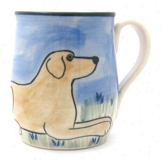 Deluxe Yellow Labrador Retrievrr Mug