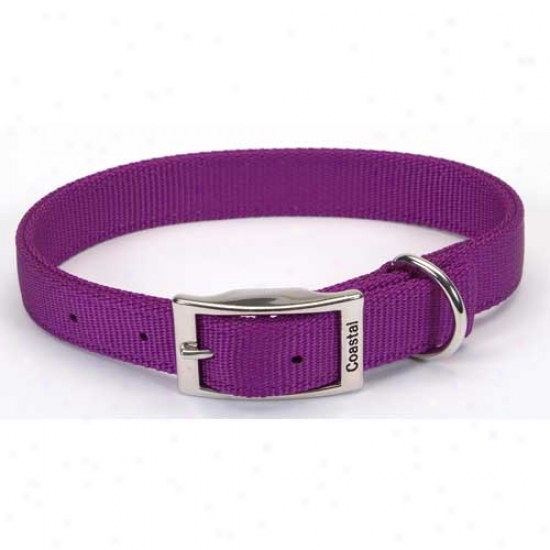 Double Ply Nylon Cillar 1inch By 20inches Purple