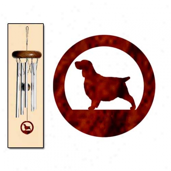 English Springer Spaniel iWnd Chimes X-small Silver