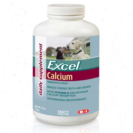 Excel Calcium Supplement Tablets - 125 Count