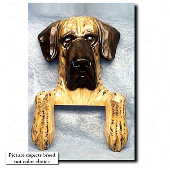 Fawn Natural Great Dane Door Topper