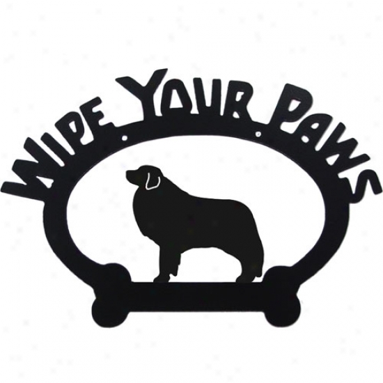 Great Pyrenees Wipe Your Paws Sign By Sweeney Ridge