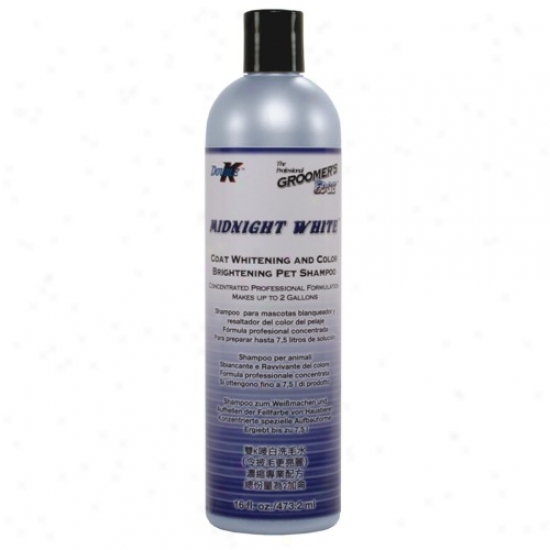 Groomers Fringe Midnight White Concentrate 15:1 Shampoo - 16 Oz