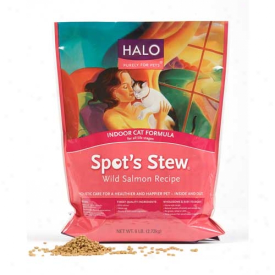 Hao Spots Stew Indoor Cat Food 3lb Salmon