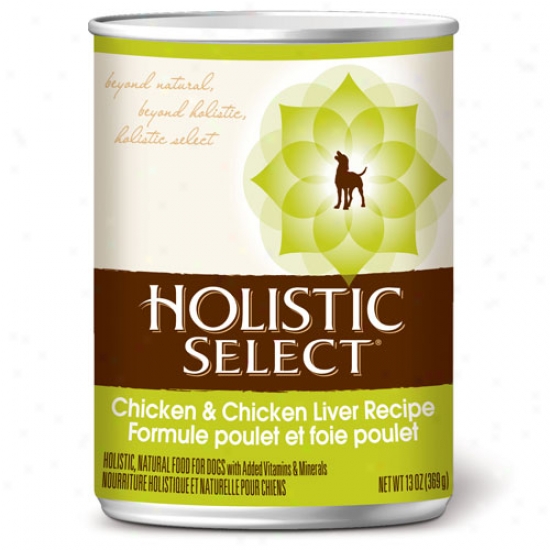 Holistic Select Liver, Chicken And Rice Case Off 12 13.2oz Cabs