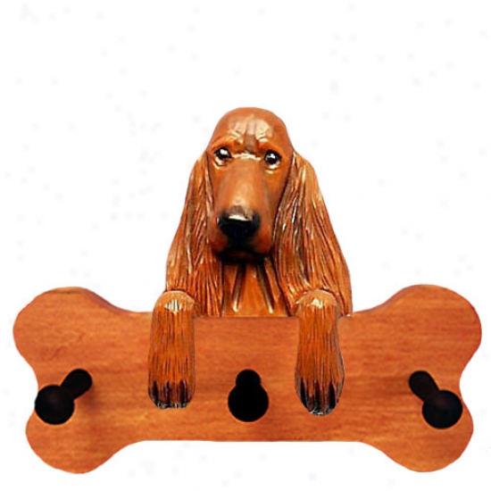 Irish Setter Bone Hang Up Maple End