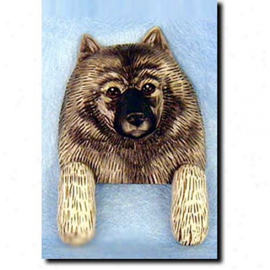Keeshond Door Topper